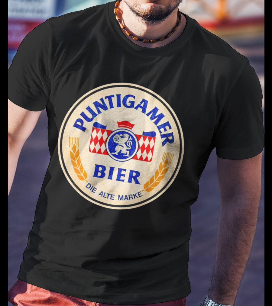 Puntigamer Bier Die Alte Marke Classic Badge T-Shirt