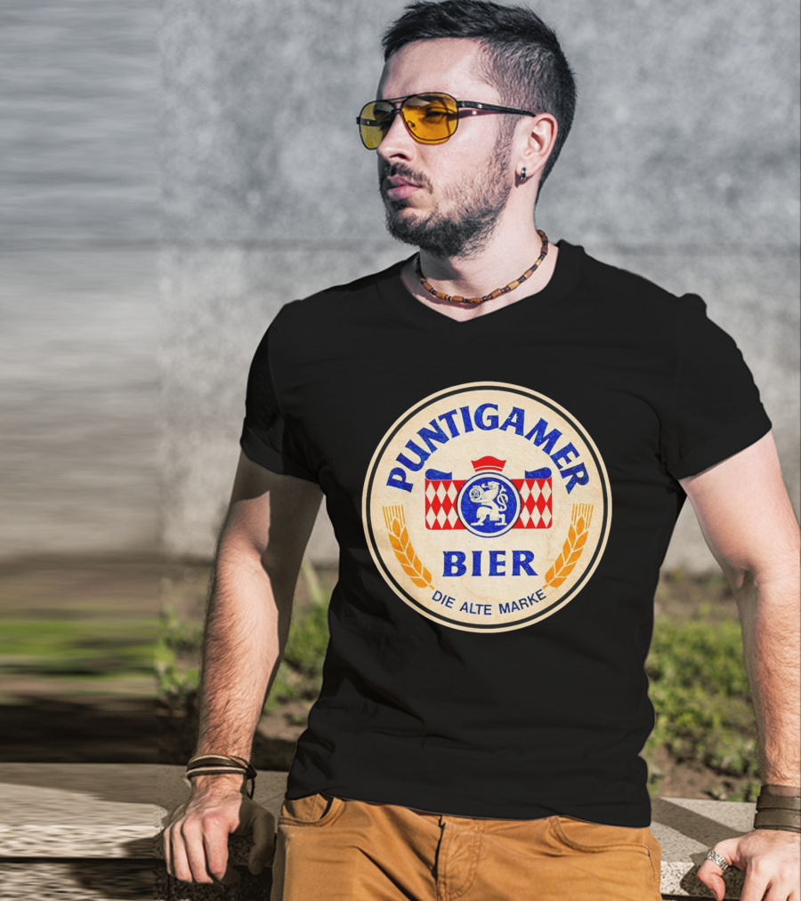 Puntigamer Bier Die Alte Marke Classic Badge T-Shirt