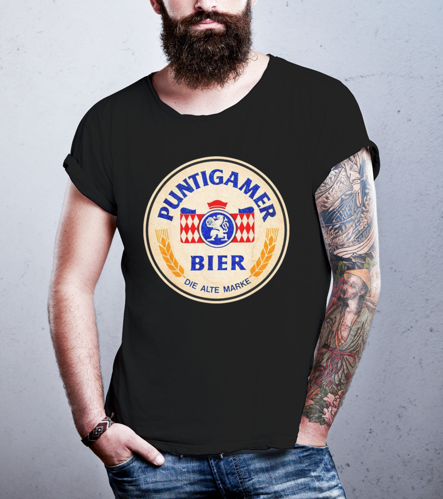 Puntigamer Bier Die Alte Marke Classic Badge T-Shirt
