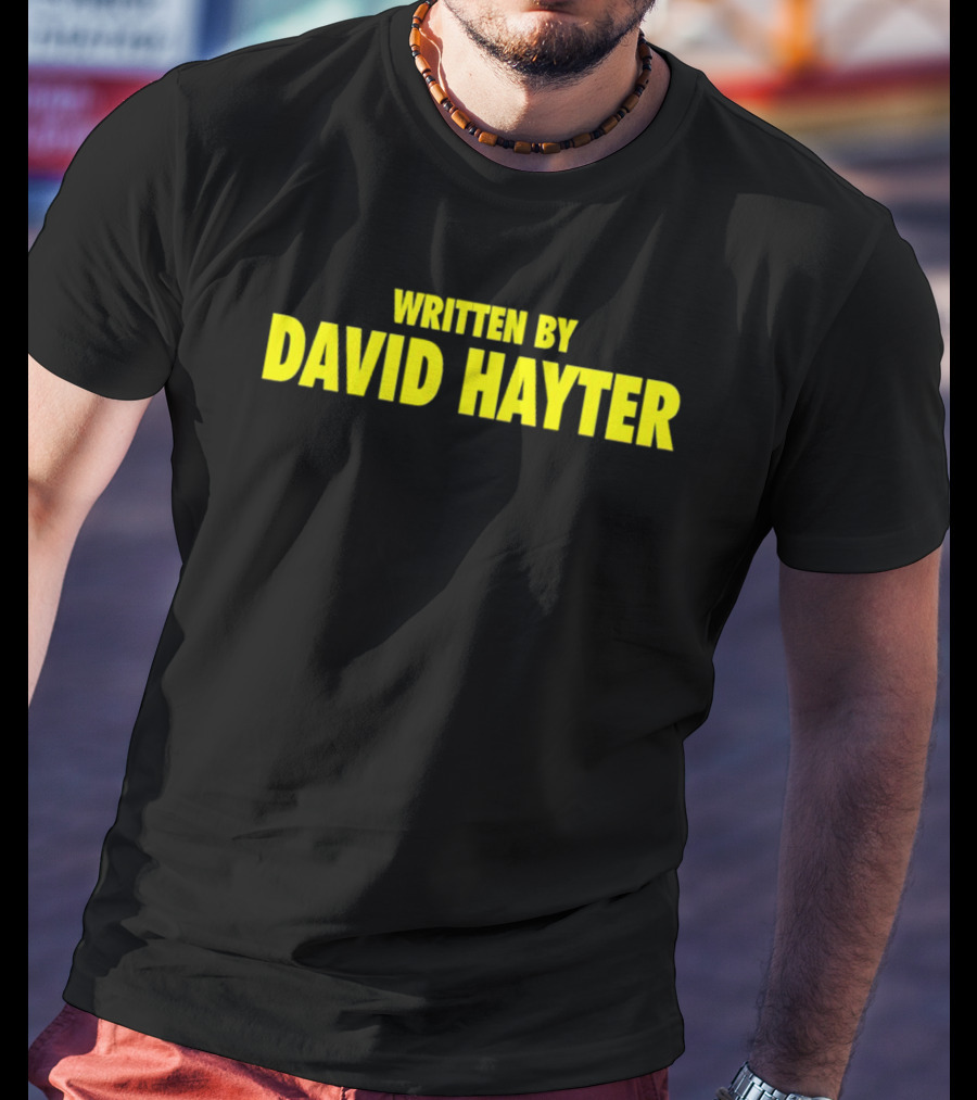 Written By David Hayter T-Shirt