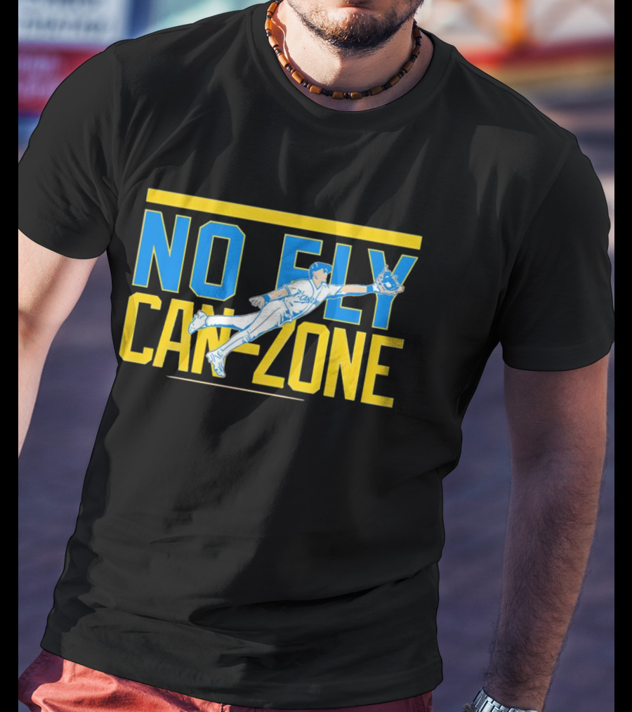 Dominic Canzone No Fly Can Zone Seattle Mariners Baseball Player T-Shirt