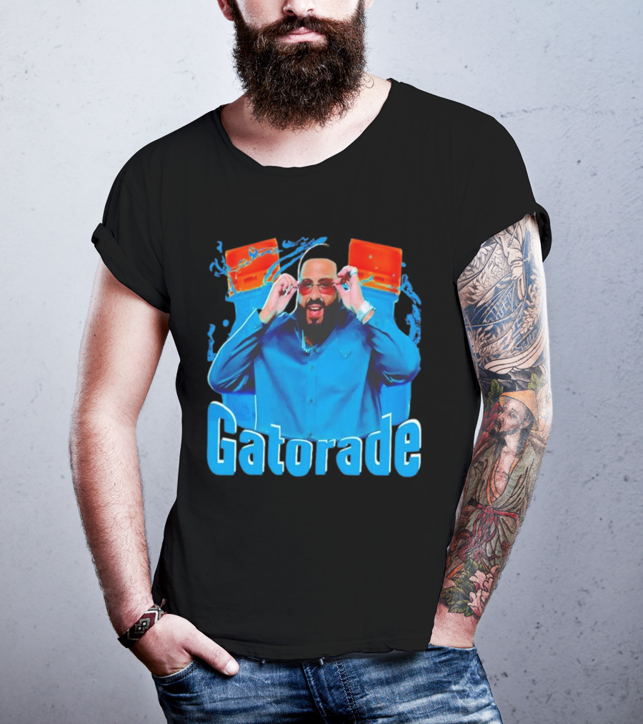 Gatorade DJ Khaled Splash Energy Drink Collaboration T-Shirt