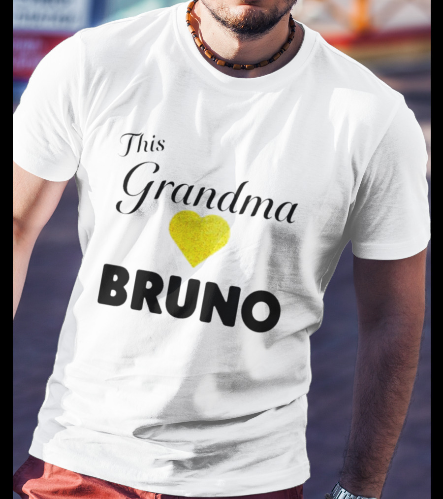 This Grandma Heart Bruno T-Shirt