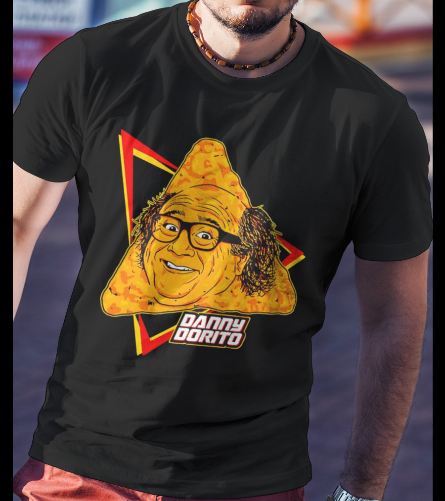 Danny Dorito Cheese Chip Face T-Shirt