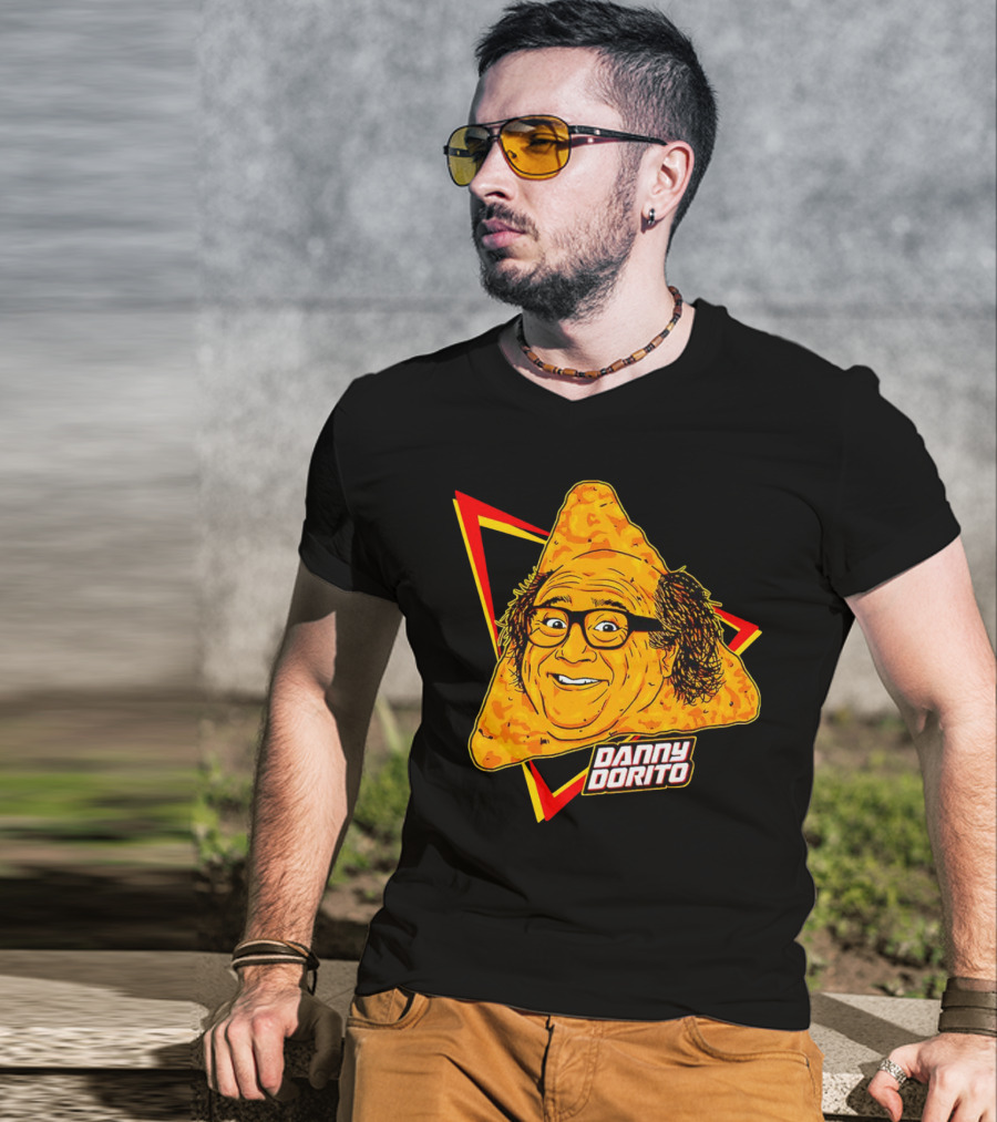 Danny Dorito Cheese Chip Face T-Shirt