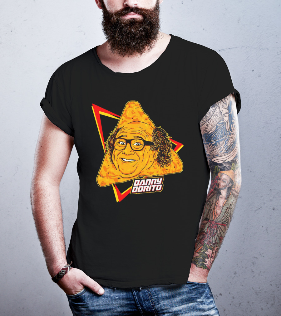 Danny Dorito Cheese Chip Face T-Shirt
