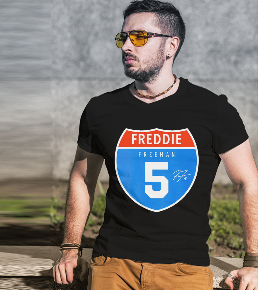 Freddie Freeman Interstate 5 Signature T-Shirt