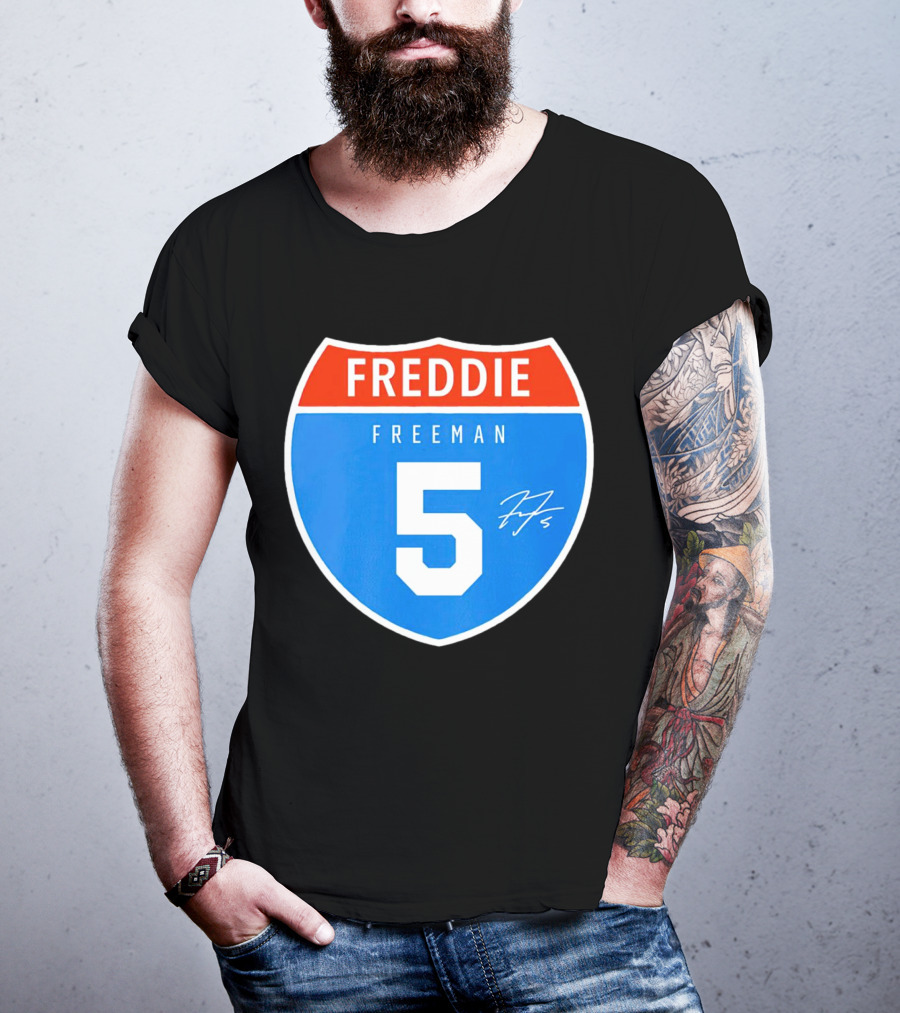 Freddie Freeman Interstate 5 Signature T-Shirt