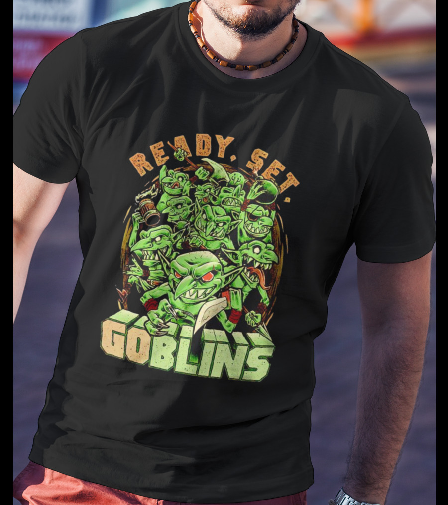 Ready Set Goblins Unleashed Chaos Pixel Perfection T-Shirt