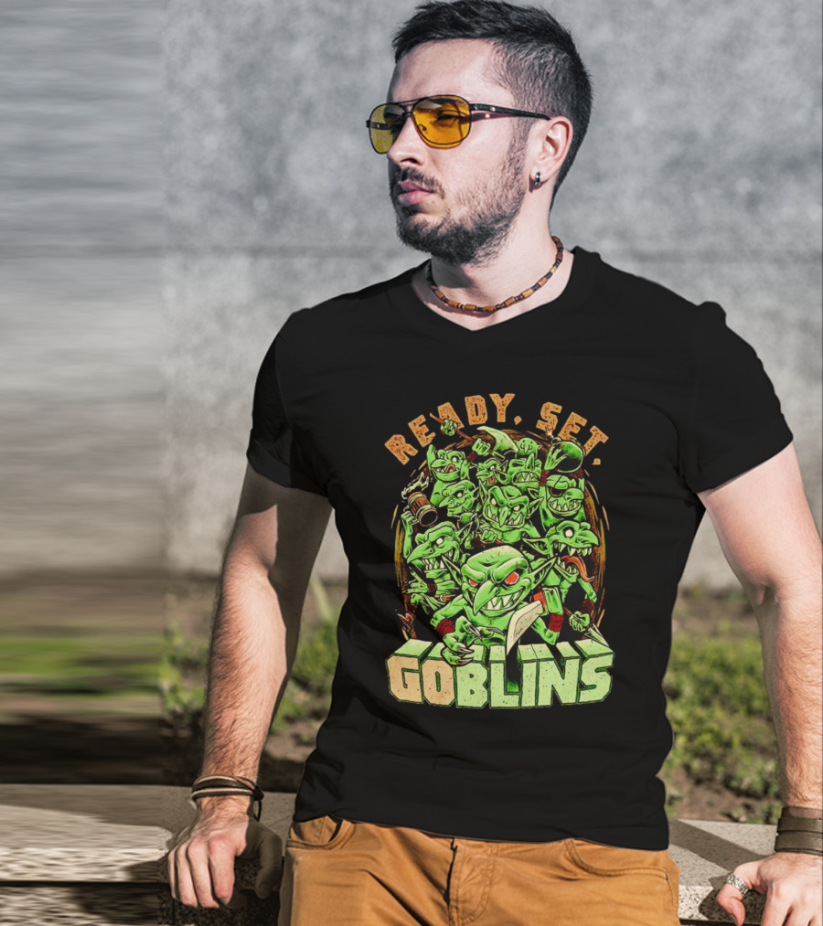 Ready Set Goblins Unleashed Chaos Pixel Perfection T-Shirt