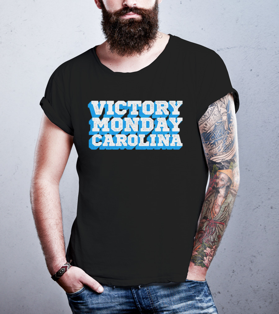 Victory Monday Carolina Sports Fan T-Shirt