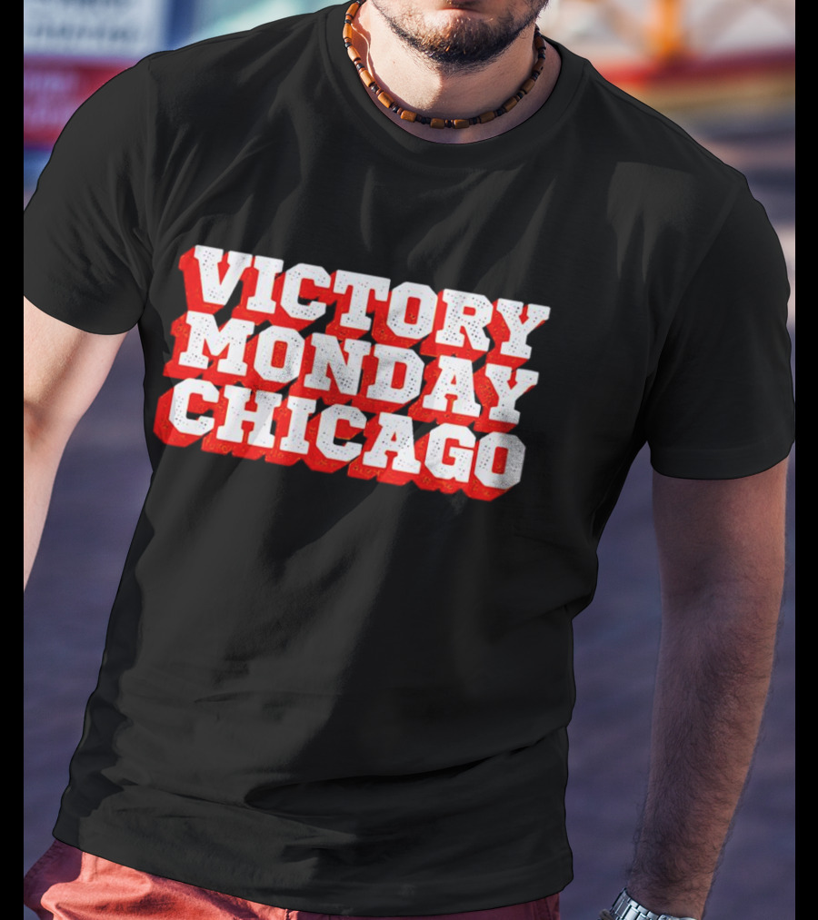 Victory Monday Chicago Bears Fans T-Shirt