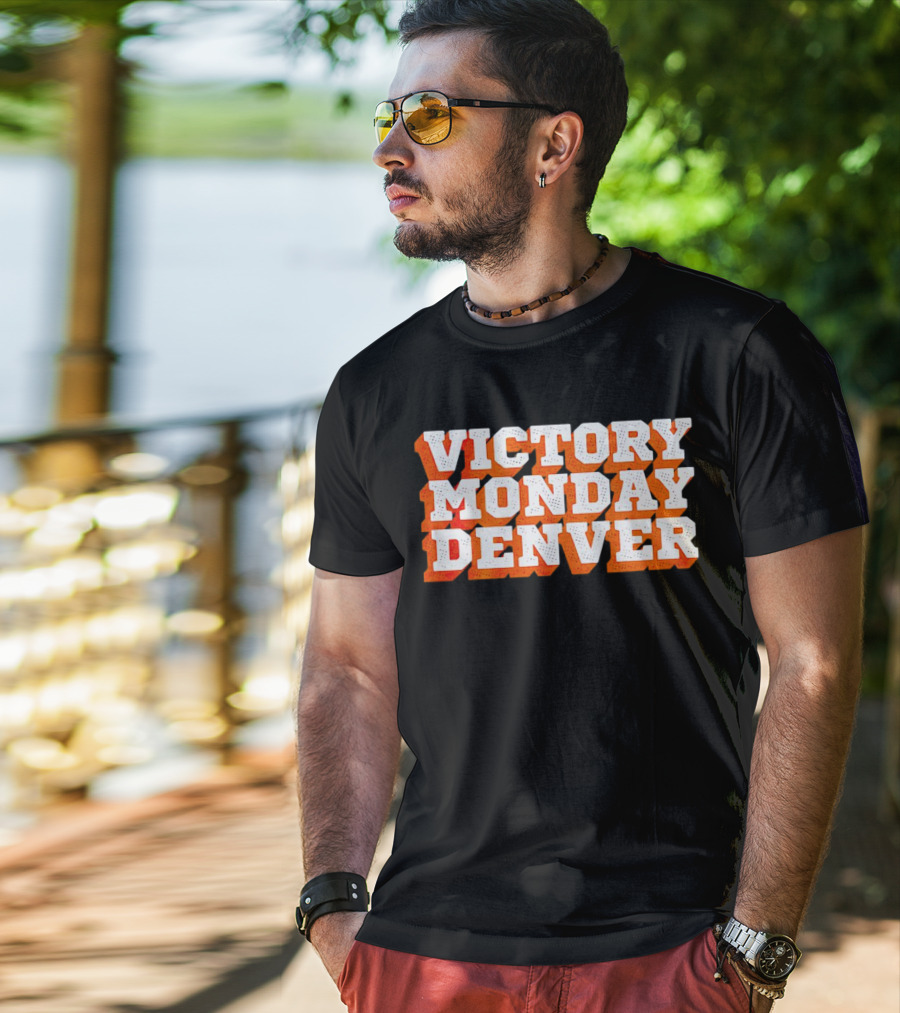 Victory Monday Denver Football Fan T-Shirt