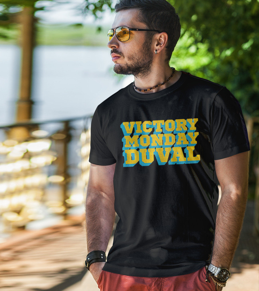 Victory Monday Duval NFL Jaguars Fans T-Shirt