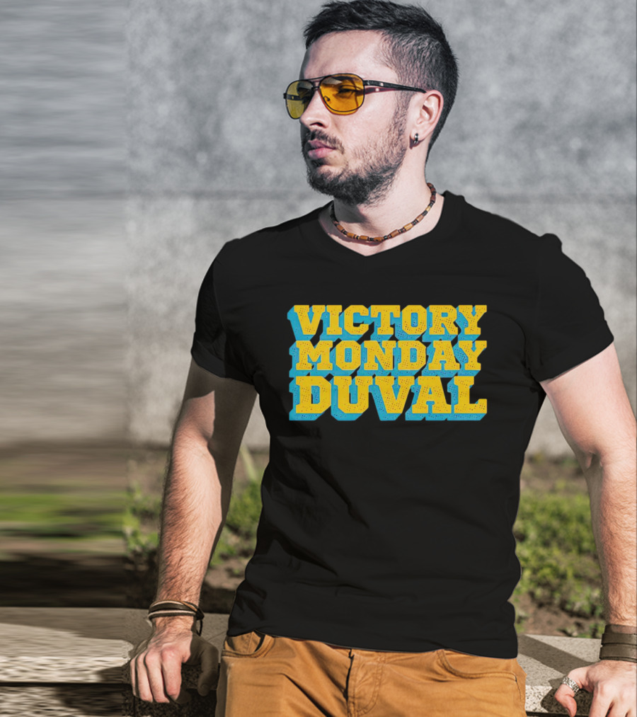 Victory Monday Duval NFL Jaguars Fans T-Shirt