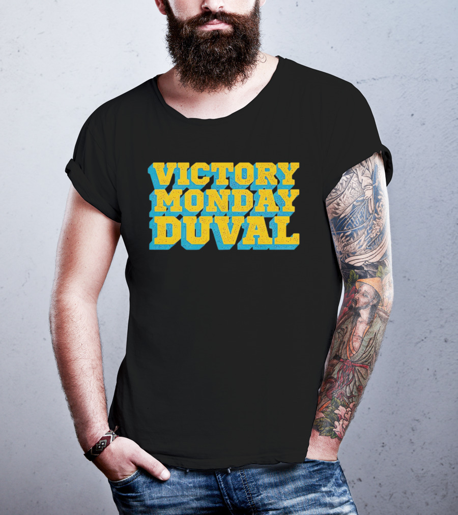 Victory Monday Duval NFL Jaguars Fans T-Shirt