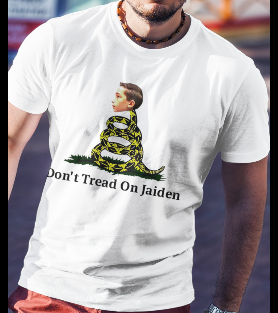 Don't Tread On Jaiden Snake Face Fusion T-Shirt
