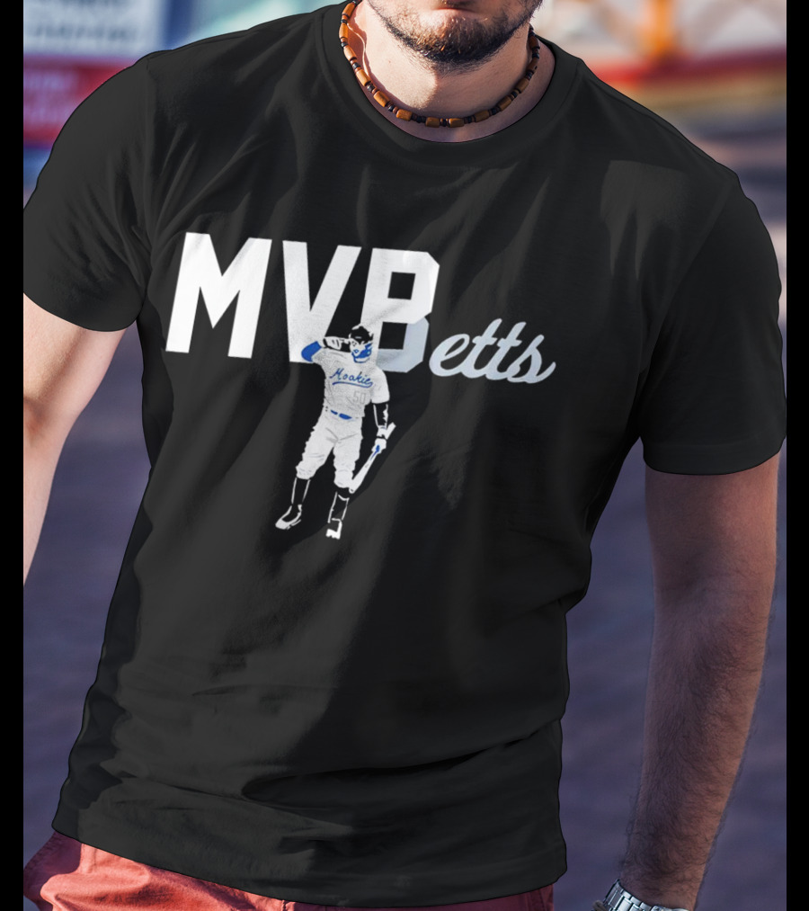 Mookie Betts MVP Player 50 Salute T-Shirt
