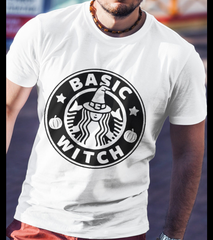 Basic Witch Starbucks Halloween T-Shirt