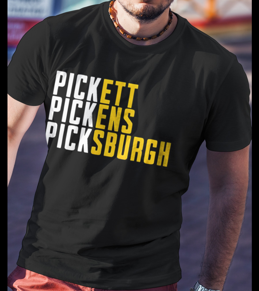 Pittsburgh Football Pickett Pickens Picksburgh Steelers Fan Gear T-Shirt