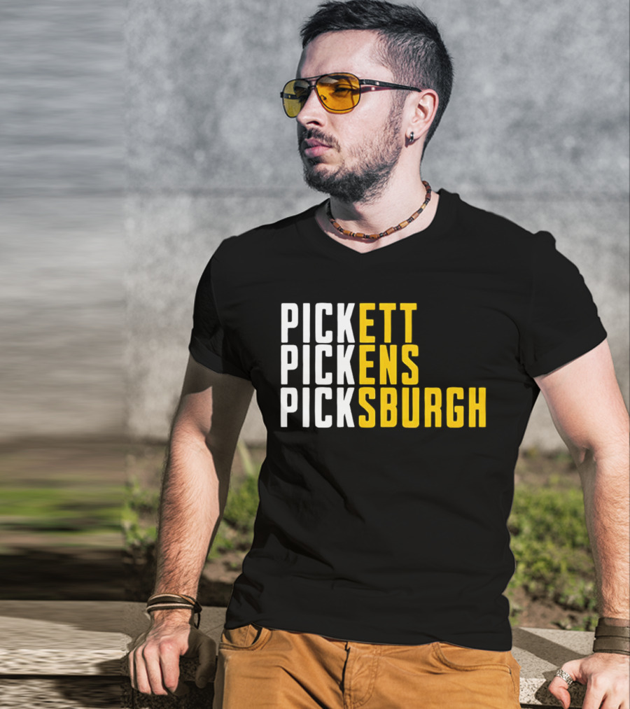 Pittsburgh Football Pickett Pickens Picksburgh Steelers Fan Gear T-Shirt