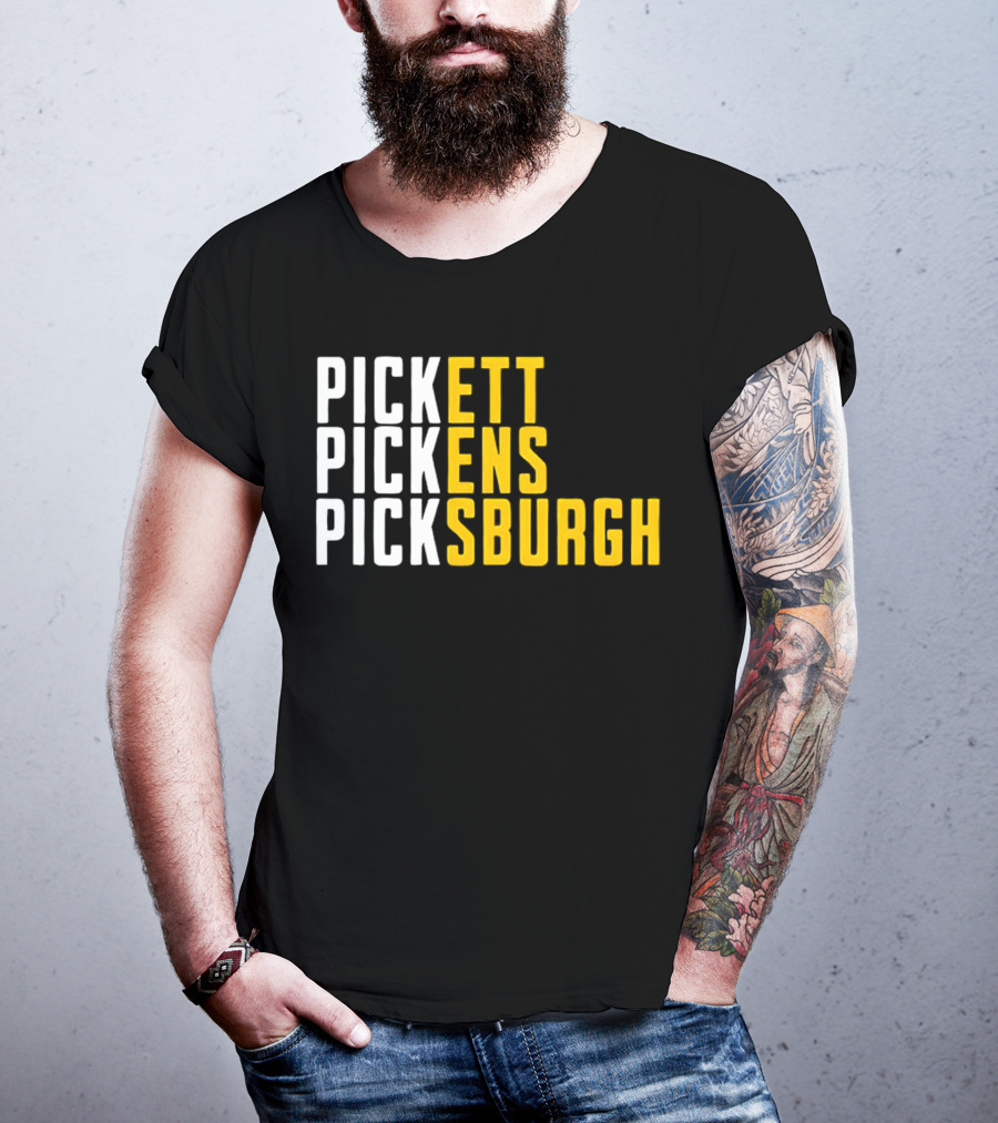 Pittsburgh Football Pickett Pickens Picksburgh Steelers Fan Gear T-Shirt
