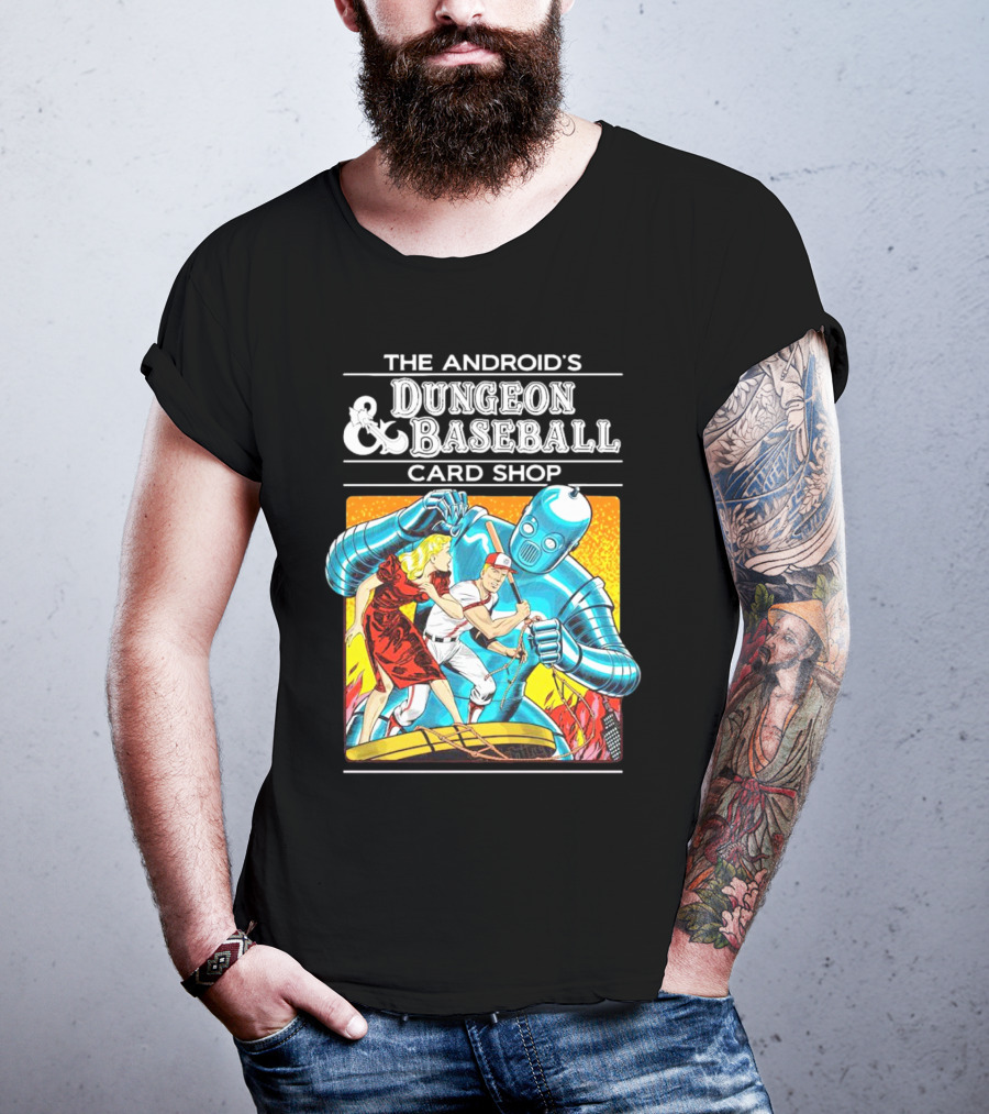 The Android's Dungeon And Baseball Card Shop Vintage Comic T-Shirt