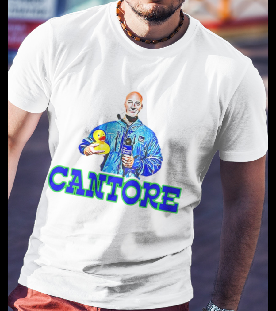 CANTORE The Weather Channel Rubber Duck Storm Tracker T-Shirt