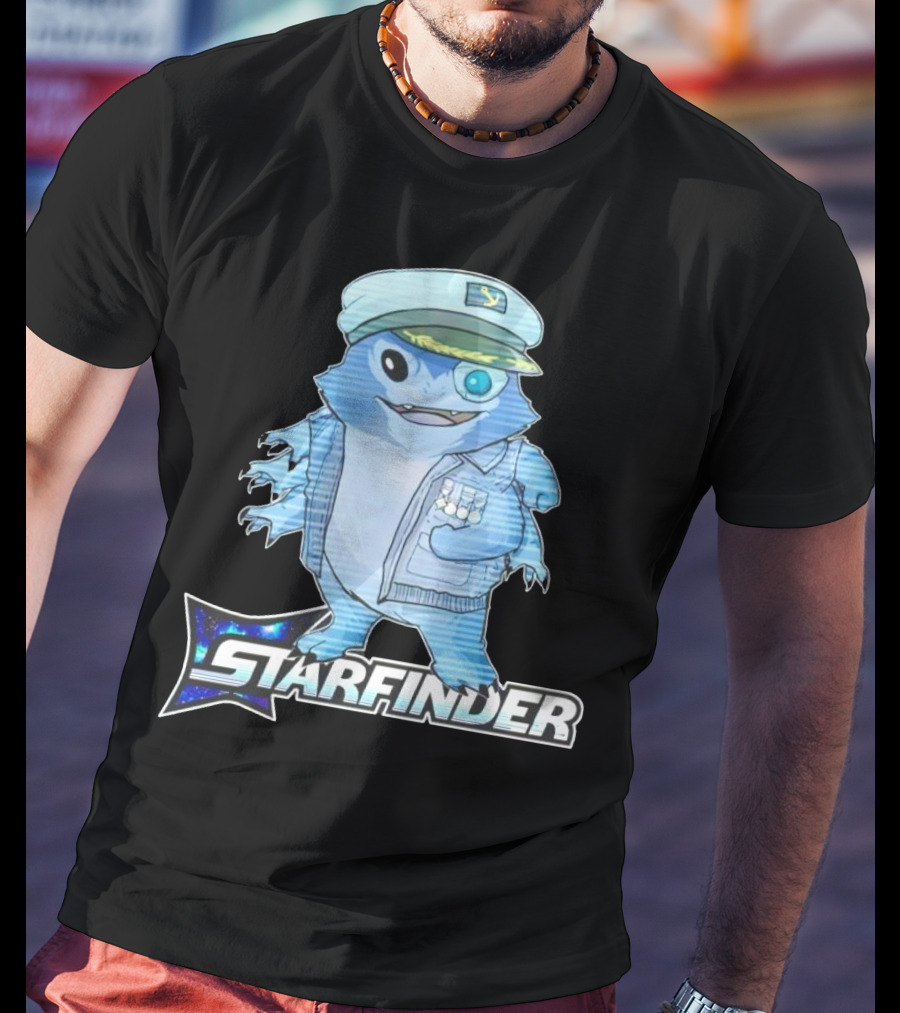 Starfinder Paizo Captain Concierge Character In Uniform T-Shirt