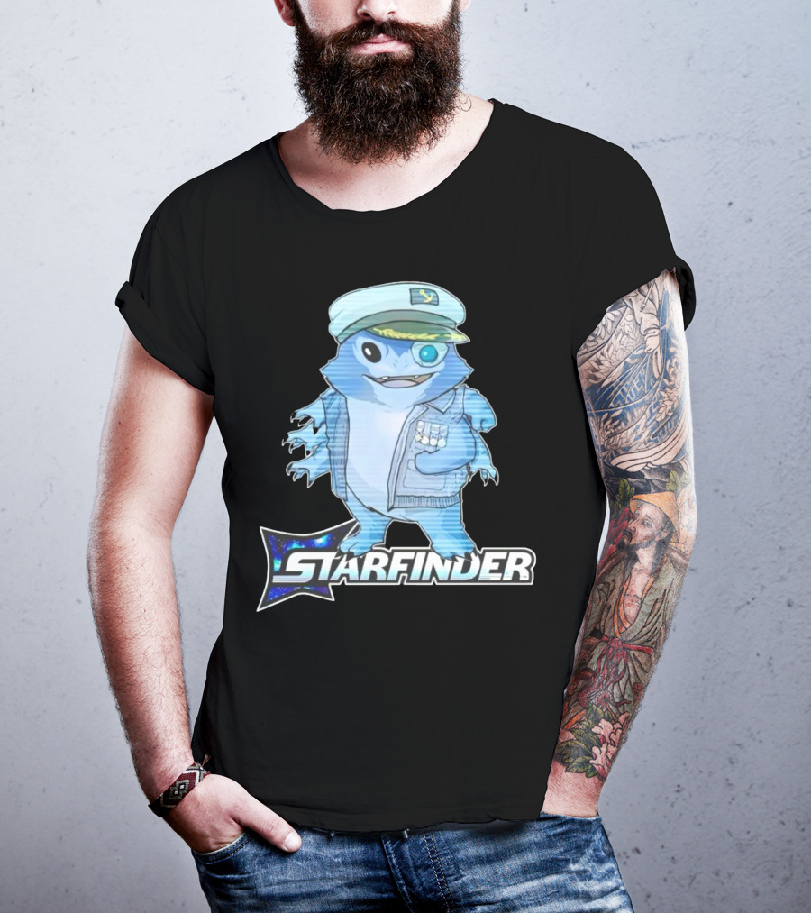 Starfinder Paizo Captain Concierge Character In Uniform T-Shirt