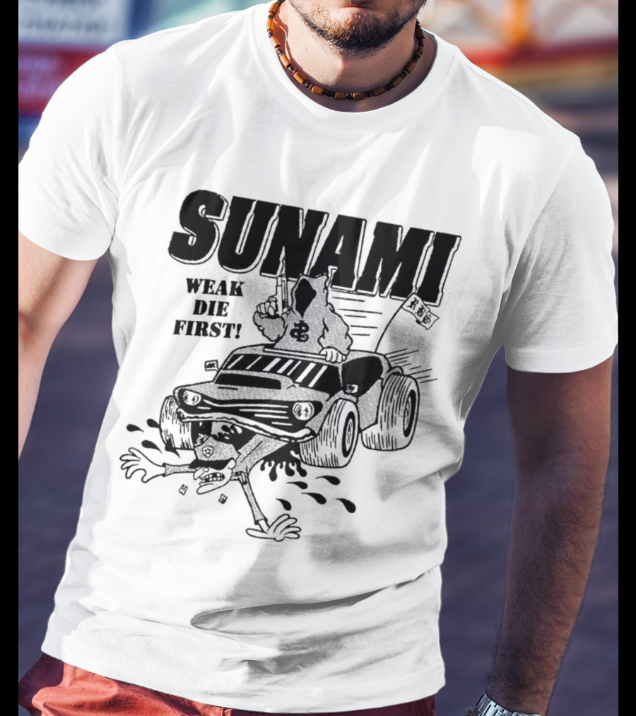 SUNAMI Weak Die First Monster Truck T-Shirt