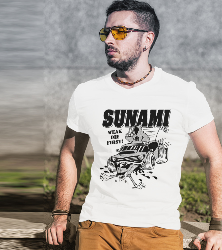 SUNAMI Weak Die First Monster Truck T-Shirt