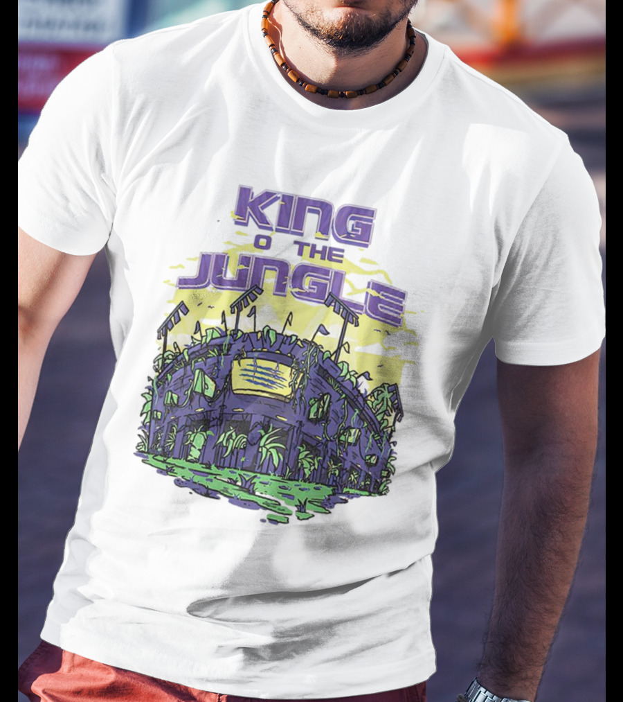 King Of The Jungle LSU Tigers Stadium T-Shirt