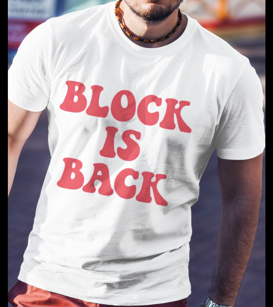Block Is Back Oklahoma State Cowboys T-Shirt