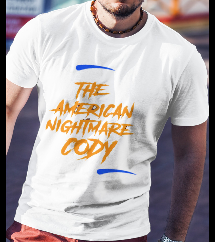 The American Nightmare Cody With Stars And Blue Streaks T-Shirt