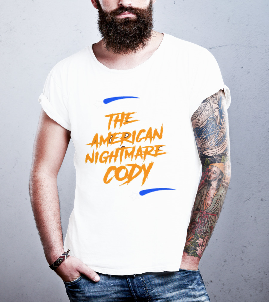 The American Nightmare Cody With Stars And Blue Streaks T-Shirt