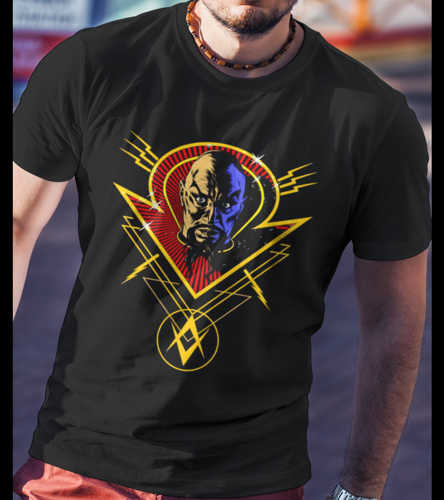 Ming The Merciless Flash Gordon Comics Villain Art Deco T-Shirt