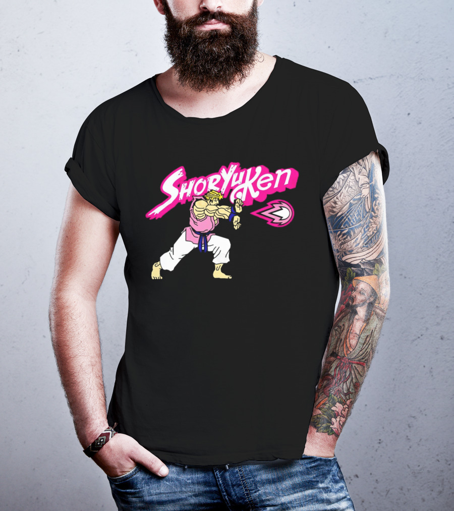 Shoryuken Ken Masters Ken Carson Retro Fighter Action T-Shirt