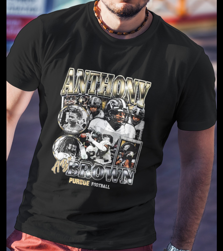 Anthony Brown Purdue Football Vintage T-Shirt