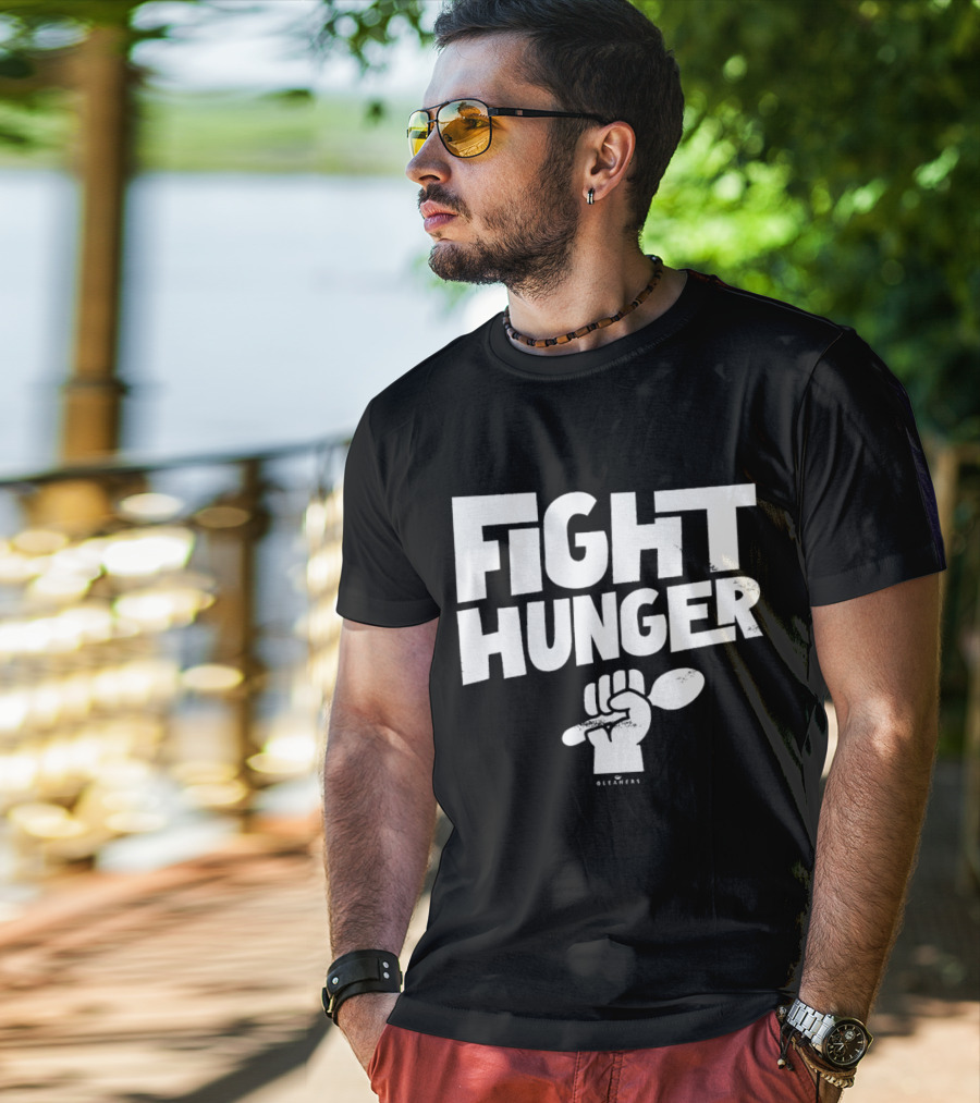 Gleaners Fight Hunger Fist With Spoon T-Shirt
