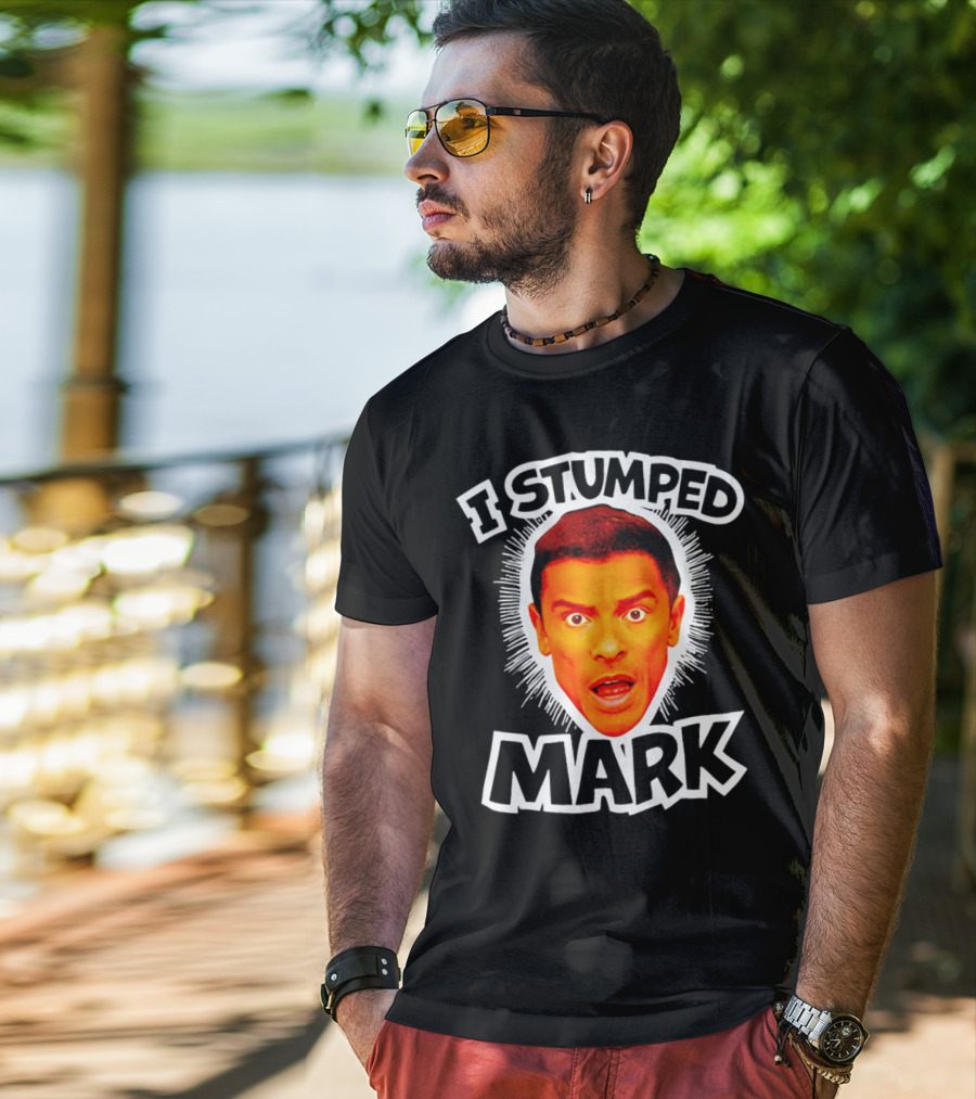 I Stumped Mark Iconic Expressive Face T-Shirt