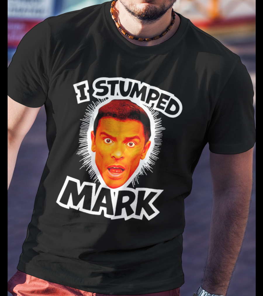 I Stumped Mark Iconic Expressive Face T-Shirt