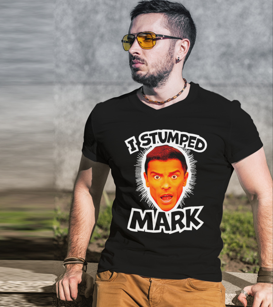 I Stumped Mark Iconic Expressive Face T-Shirt