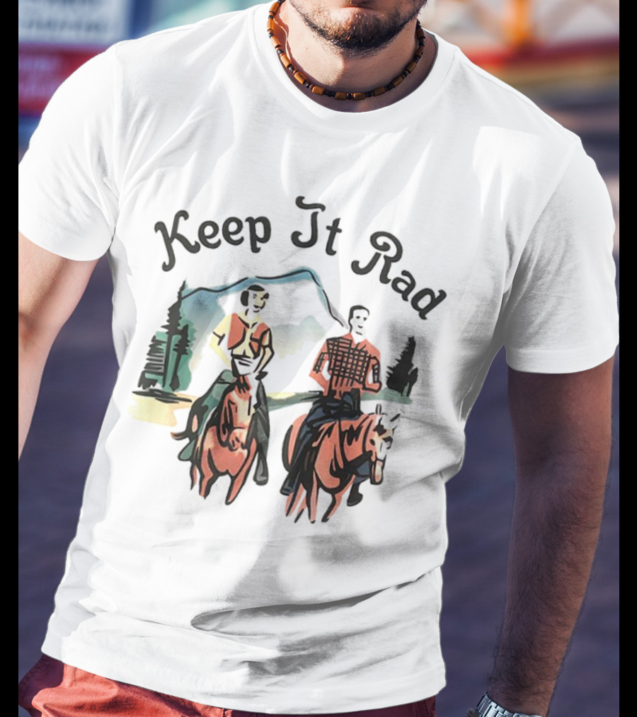 Keep It Rad Cowboy Riders T-Shirt