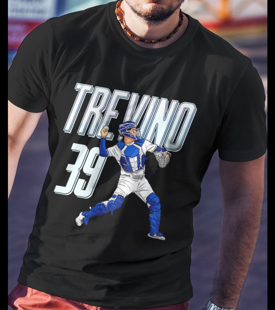 Trevino 39 New York Yankees Catcher T-Shirt