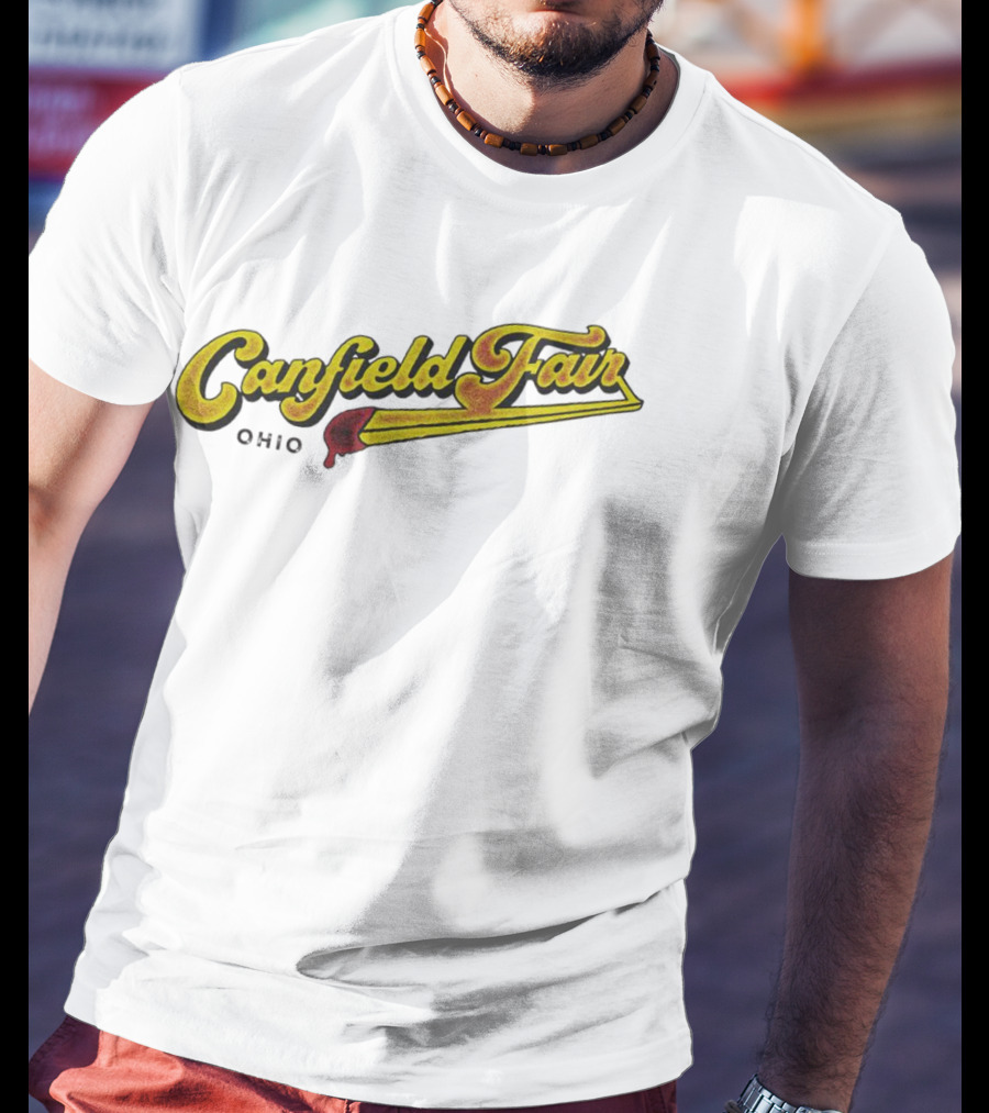Canfield Fair Ohio Retro Style Match T-Shirt
