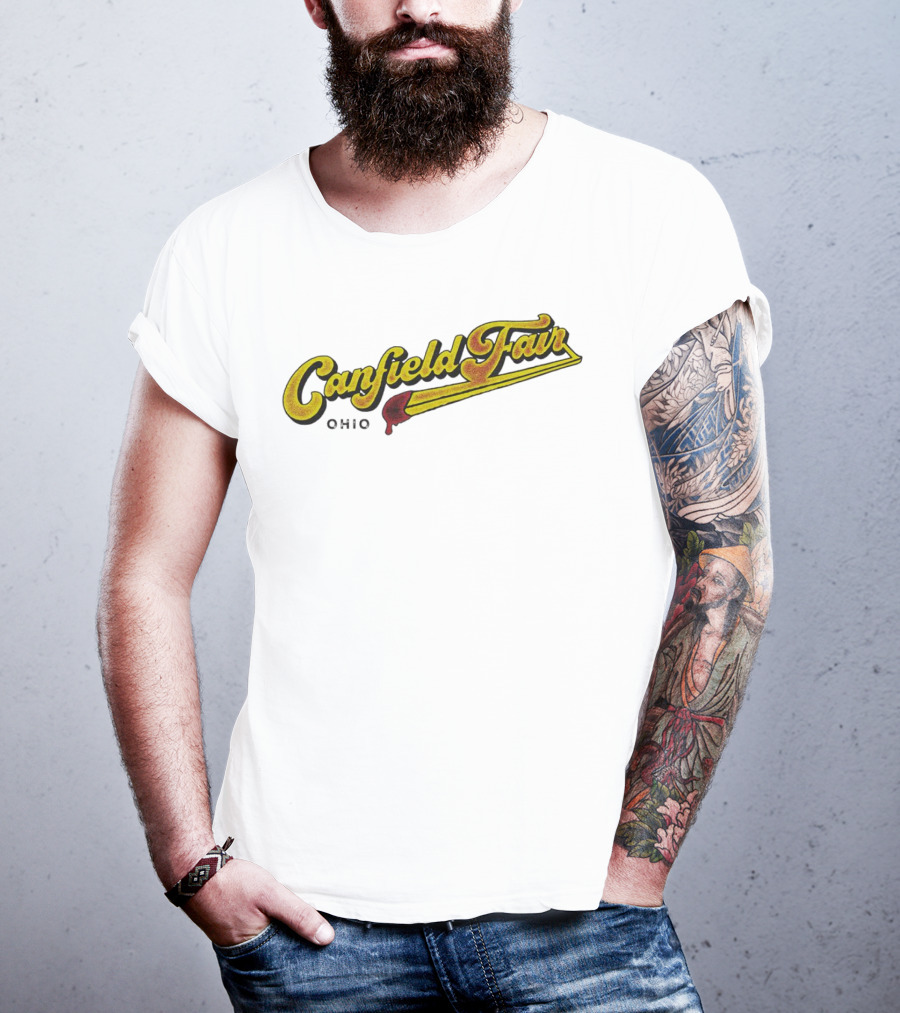 Canfield Fair Ohio Retro Style Match T-Shirt