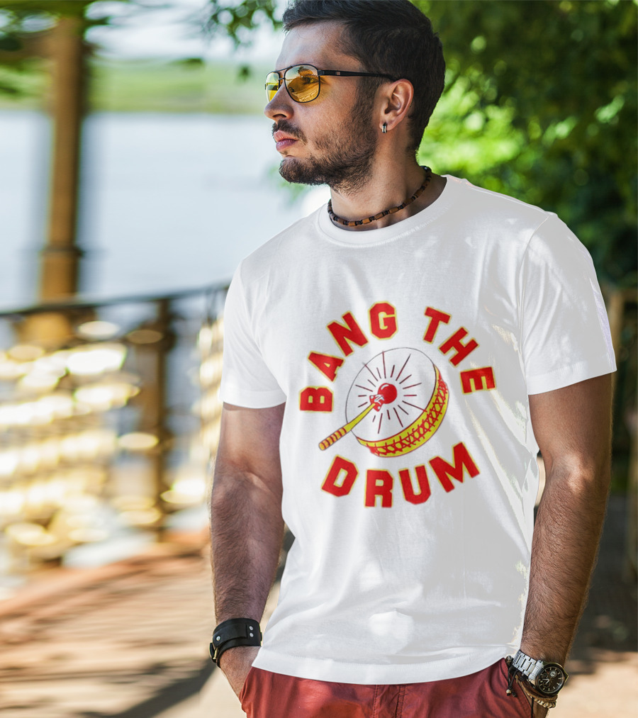 Chad Henne Bang The Drum Football Celebration T-Shirt