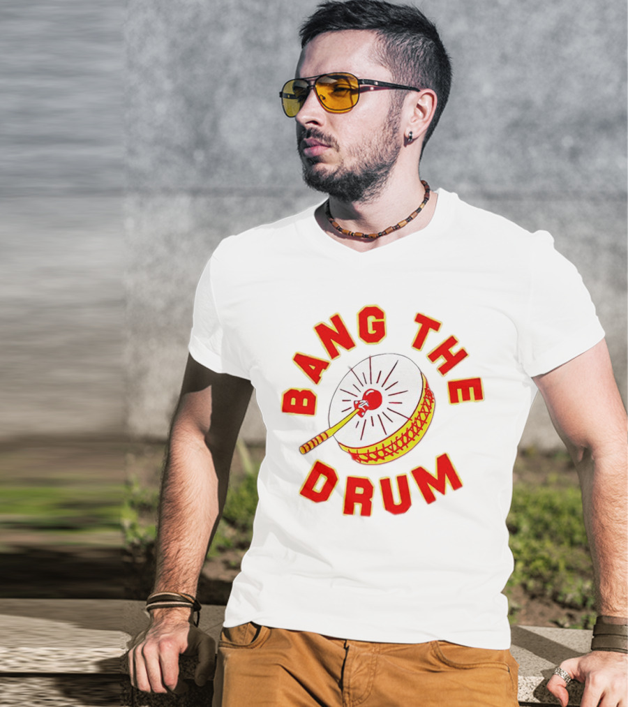 Chad Henne Bang The Drum Football Celebration T-Shirt