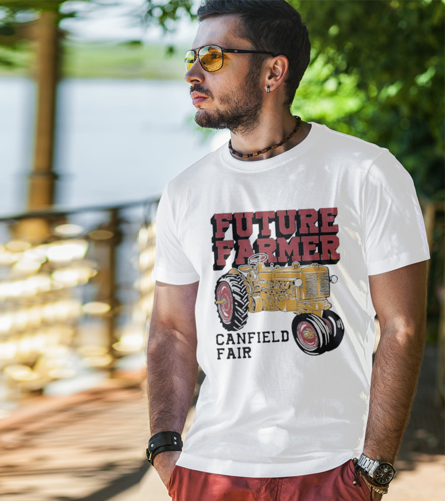 Future Farmer Canfield Fair Tractor T-Shirt